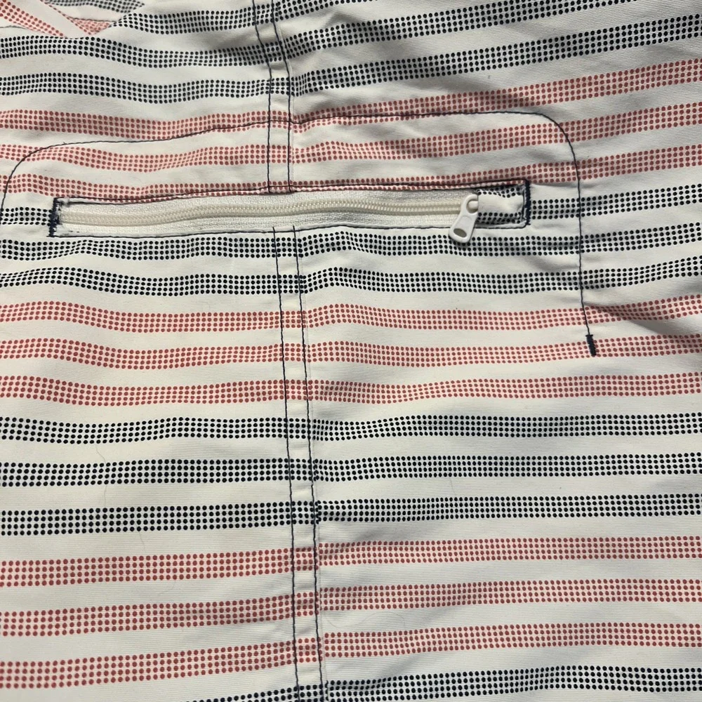 Patagonia Board Shorts Mens 34 Swim Trunks‎ Wavefarer 86556 Orange Black Striped - Picture 4 of 5